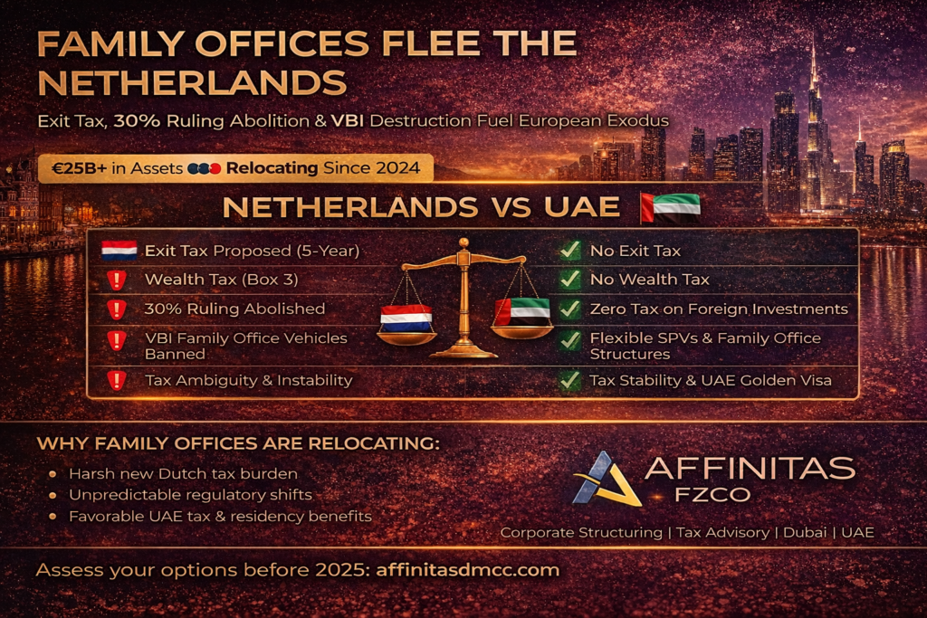 Family Offices Are Leaving the Netherlands